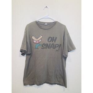 Vintage Super Mario 3 Oh Snaps Shirt Grey Delta Pro Weight Tag Large